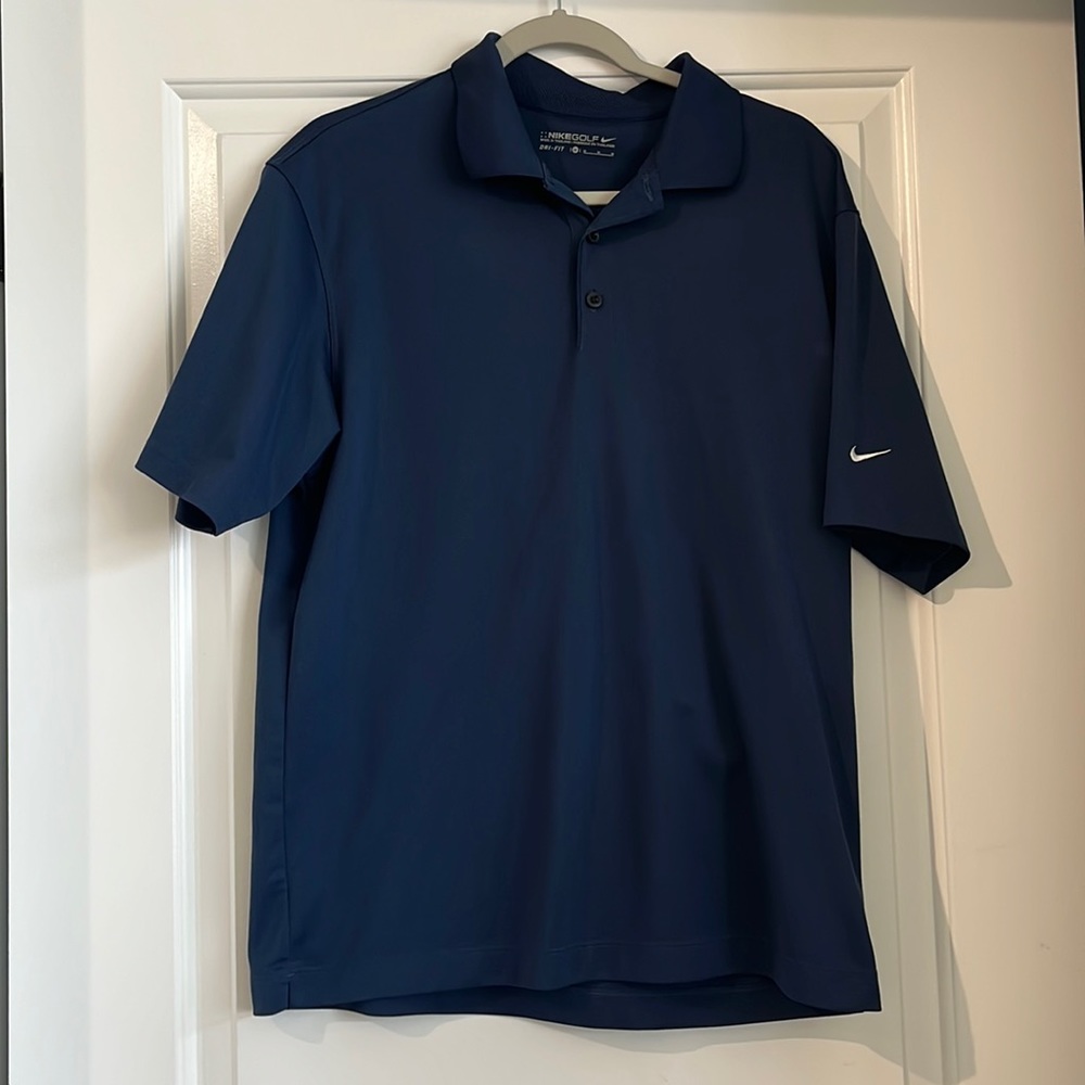 Mens Nike Golf Dri Fit Polo. Size medium.